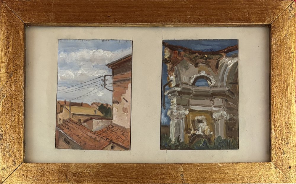 Dipinti XIX e XX secolo opere di piccolo formato